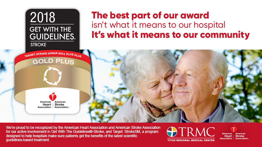 American Heart Association 2018 Get With The Guidelines GOLD PLUS AWARD